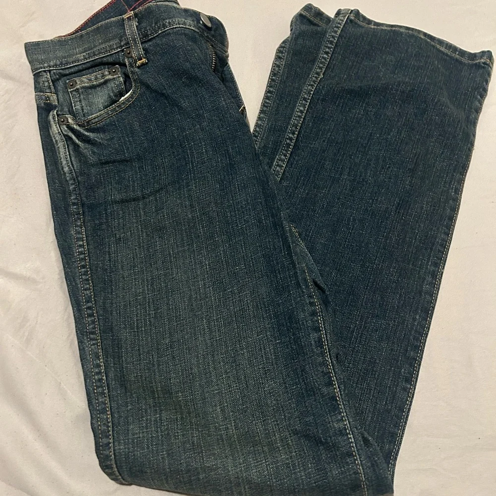 J. Crew Women's Dark Blue Straight Leg Jeans